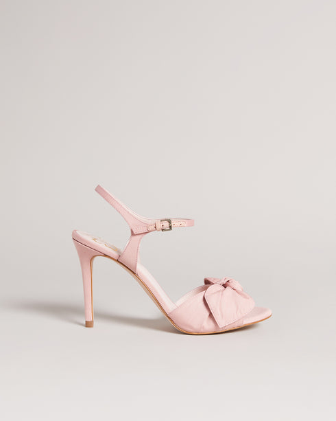 <P>Satin Bow 90Mm Heeled Sandal</P>